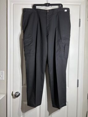 NWT Dickies Black Cargo Work Pants 44/37U